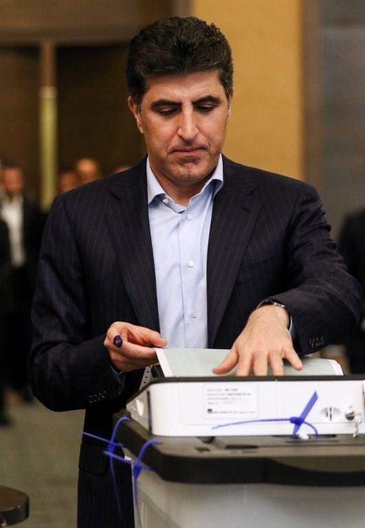 People in the Kurdistan Region and Iraq vote in the parliamentary elections across the country. (Photo: AFP)